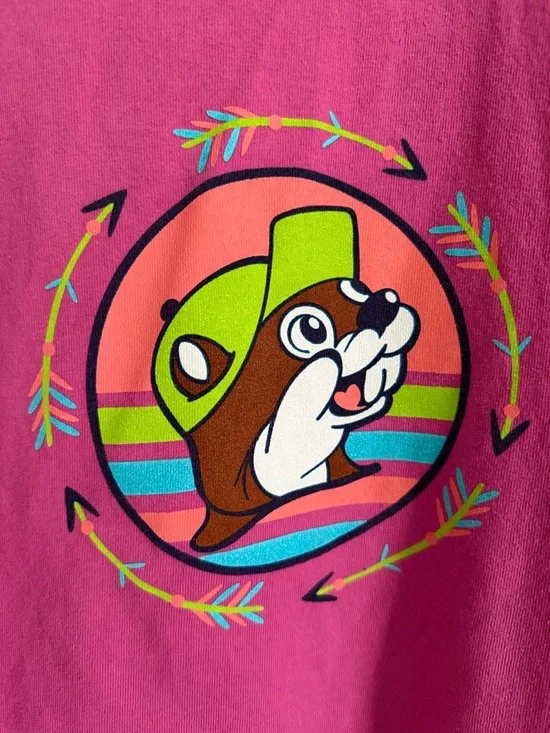 Buc-ee's dog lover t shirt womens XL pink - Picture 3 of 5